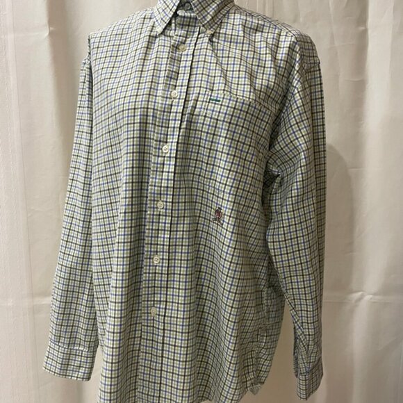 CLASSY Y2K LONG  SLEEVE  TOMMY HILFIGER LION CREST LOGO Sz S ICONIC 100% COTTON - Picture 8 of 14